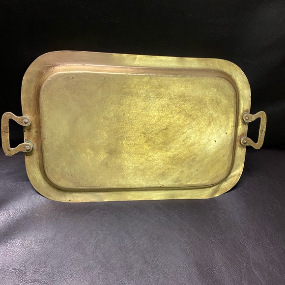 Vintage Brass Tray